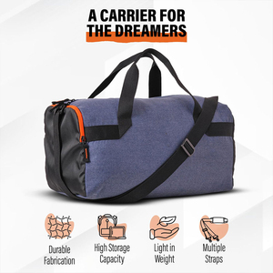 duffel <b>bag</b> with strong construction for reliability duffel <b>bag</b> with adjustable strap for comfort duffel <b>bag</b> - Product Image 3