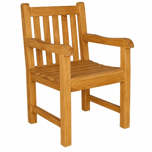 Silla de Jardín de Teca Jepara, Resistente y Sólida, Calidad de Exportación, Muebles de Exterior para Hostelería, Asientos para Piscina - Product Image 2