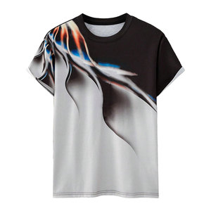 Camiseta de Sublimación para Hombre de Alta Calidad, Venta Caliente, Cómoda, de Secado Rápido, con Logotipo/Diseño Personalizado - Product Image 1