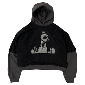 Sudadera con Capucha Extra Grande Unisex 2026, de Doble Capa, con Cierre y Forro Polar Grueso |   Sudadera con Estampado de Diseño Bordado para Streetwear | - Product Image 1