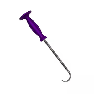 Premium Large <b>Bone</b> Hook with Ergonomic Handle - Heavy-Duty Stainless Steel Orthopedic <b>Bone</b> Hook Retractor <b>Surgical</b> Grade Tool - Product Image 6