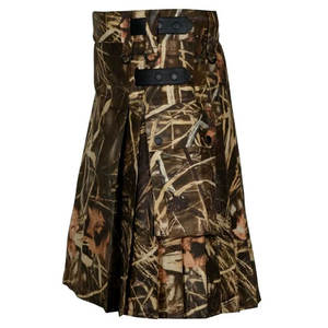 Kilt tactique écossais pour hommes, kilt utilitaire, design camouflage personnalisé, Highland 2026 - Product Image 1