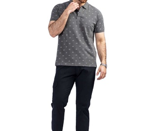 2025 nuevo logotipo personalizado de alta calidad para hombre para Polo Camiseta 100% algodón tela cómoda patrón sólido hecho en Pakistán - Product Image 1