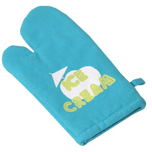 Gants de four 100% coton biologique imprimés, écologiques, super doux, extra durables, au prix d'usine, exportateur en Inde - Product Image 2