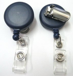 Porte-badge rétractable RP-03 en ABS avec sangle en PVC, clip de ceinture et cordon en nylon de 60 à 90 cm - Product Image 6