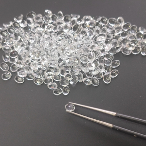 Topacio Blanco Natural, Corte Ovalado de 4x3MM, Gema Suelta de la Mejor Calidad para Joyería - Product Image 4