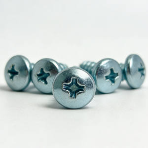 Vis autoperceuses à tête cruciforme Phillips en acier zingué bleu pour le bois et les meubles M4 M5 M6 - Product Image 6