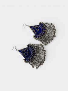 Conjunto de Collar y Pendientes Kuchi Afgano Pakistaní Vintage Personalizado, Joyería de Acero Inoxidable para Mujeres Adultas, Regalo para Fiesta de Compromiso - Product Image 3