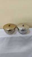 Pot en fer moderne peint à la main avec plateau de service anti-humidité, ensemble de rangement décoratif pour table de cuisine, cadeau de mariage