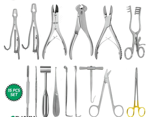 JAMSO INDUSTRIES Kit de Instrumentos Veterinarios para Cirugía Ortopédica, Set Quirúrgico de Grado Alemán, Alta Calidad, JI-3040, Certificado CE - Product Image 6