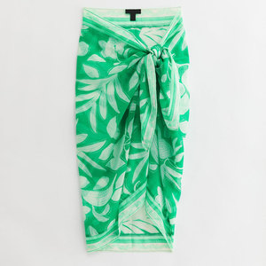 <b>Women</b> Summer Pareo Beach Sarong Lightweight Rayon Wrap <b>Skirt</b> Swimwear Cover Up Tropical Holiday Vacation Wear - Product Image 5