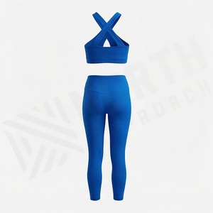 Ensemble de soutien-gorge de sport personnalisé pour femmes, nouveau design, vêtements de yoga sans coutures, vêtements de sport, vêtements de sport grande taille, vêtements de sport actifs - Product Image 2