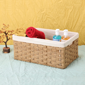 Unique Triangular Woven <b>Bamboo</b> Storage <b>Basket</b> Elegant purple Patterns Eco-Friendly Luxury Style Hanging Functional Design for - Product Image 5