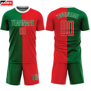 INDEX SPORTSWEAR Conjunto de Camiseta de Fútbol Sublimada Personalizada para Hombre, Manga Corta, Patrón Geométrico, Absorbe la Humedad, Secado Rápido, Adulto - Product Image 4