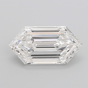 Diamant cultivé en laboratoire de 3,08 carats, taille hexagonale, couleur F, clarté VS1, certifié IGI, diamant CVD non monté pour la fabrication de bijoux (bagues, boucles d'oreilles) - Product Image 1