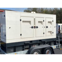 Groupe électrogène industriel diesel d'occasion 480V, type silencieux, démarrage automatique, châssis ouvert, 50Hz, à vendre