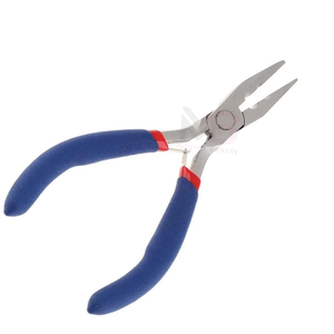 Outils d'extension de cheveux à fixation forte, couleur personnalisée, acier inoxydable, poignée bleue, pour l'installation et le retrait - Product Image 3