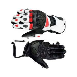 Guantes de Motocicleta Pyrotect de Cuero Puro Personalizables de Fábrica, Profesionales, de Alta Calidad, con Pantalla Táctil Completa, para Deportes de Carreras - Product Image 6