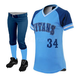 Uniforme de softball pour femmes confortable, respirant, écologique, tissu doux au toucher, pantalon en jersey à séchage rapide pour les entraînements, les matchs et les ligues - Product Image 3