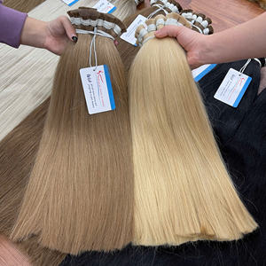 Extensiones de Cabello Natural Liso al por Mayor, 100% Cabello Humano Vietnamita, Sin Enredos, Muy Sedoso, Disponible en Gran Cantidad - Product Image 2