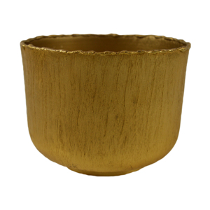 Modern Customized Eco-Friendly Metal Floor <b>Vase</b> with <b>Gold</b> Finish Hammered Design for Valentine's Day-Office & Living Room Decor - Product Image 5