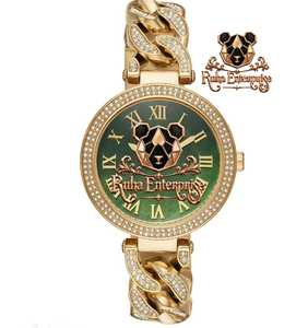Montre entièrement sertie de diamants Moissanite VVS, mouvement automatique, montre-bracelet faite à la main - Product Image 6