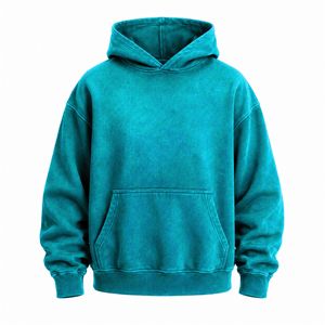 เสื้อฮู้ดดี้โอเวอร์ไซส์พรีเมียมรุ่นใหม่ล่าสุดสำหรับผู้ชาย ผ้าฝ้ายหนานุ่ม สไตล์สตรีทแวร์ รับผลิตแบบ OEM ODM - Product Image 1