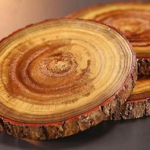 Natural Tree <b>Slice</b> Cup Coasters - Product Image 5