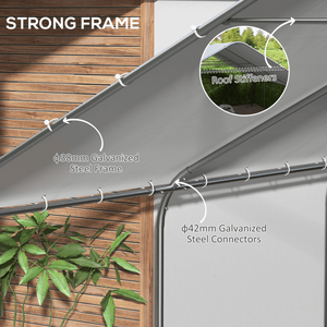 Toldo Plegable Inclinado para Garajes, Cocheras y Espacios Exteriores - Product Image 6