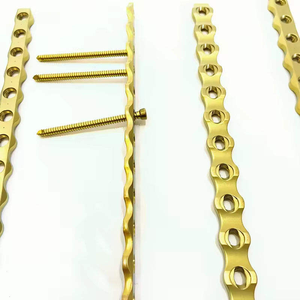 Placa de Compresión con Bloqueo de 2.4mm, LCP, Acero Inoxidable, Recta, Implante Ortopédico Veterinario para Fijación de Fracturas en Perros y Cabras - Product Image 4