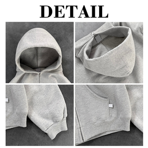 Sudaderas con Capucha de Alta Calidad para Invierno, 100% Algodón, Talla Grande, Unisex, Transpirables, con Estampado Digital, Última Novedad - Product Image 5