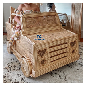 ของเล่นหวายสำหรับเด็กที่มีความต้องการสูงสำหรับร้านค้าของเล่นเพื่อสิ่งแวดล้อมน้ำหนักเบางานถักด้วยมือและเหมาะสำหรับคอลเลกชันของเล่นที่ยั่งยืน - Product Image 1