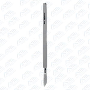 Cuchillo de disección con mango metálico, tamaño de hoja personalizado, instrumento médico manual, instrumentos quirúrgicos, hoja afilada de acero inoxidable - Product Image 5