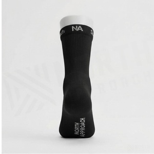 Crew <b>Socks</b> Geometric Pattern Blue Breathable <b>Running</b> <b>Socks</b> for Adults Spring Season - Product Image 2