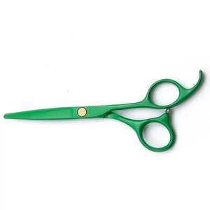 Ciseaux à cheveux professionnels de 6 pouces en acier inoxydable de haute qualité, personnalisables OEM, outil de beauté argenté pour salon et usage domestique - Product Image 1