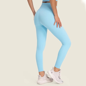 Leggings de yoga taille haute pour femme, effet ventre plat, anti-cellulite, vêtements de sport, collants de fitness, pantalon de yoga - Product Image 4