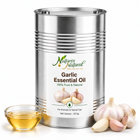 Minyak Bawang Putih Organik Bersertifikat Allium Sativum Minyak Esensial Murni 100% Murni Distilasi Uap Kosmetik Alami Perawatan Kulit Perawatan Rambut