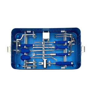 Dentric Implants Stainless Steel Peek Cervical Cage Locking <b>Screw</b> Manual Instrument <b>Set</b> Complete Orthopedic Surgical Instruments - Product Image 4