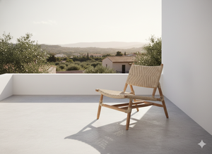 Silla de Comedor Riko de Madera de Teca, Diseño Moderno, Ecológica, Muebles Comerciales para Exteriores, Hecha en Indonesia, Jepara, Exportación - Product Image 5