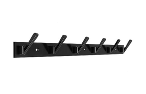 Gancho de Pared de Acero Inoxidable Negro de 5 Puntas, Modelo 103-5, Resistente a la Oxidación, para Toallas, SS202 - Product Image 4