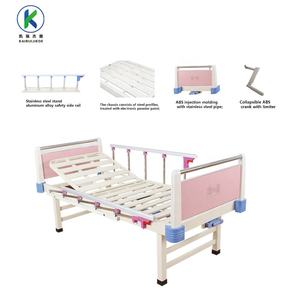 <span class=keywords><strong>Lit</strong></span> d'hôpital médical pour enfants avec garde-corps manuel pliable pour les soins psychiatriques - Product Image 3