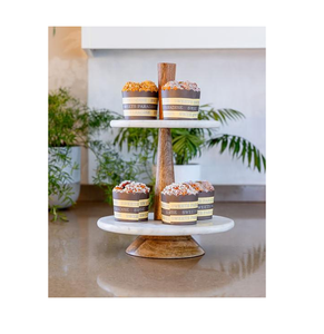 <b>Marble</b> And Wood <b>Cake</b> <b>Stand</b> 3 Tier Crafts Christmas Parties Decoration Tableware <b>Cake</b> And Cookies decor <b>Cake</b> <b>Stand</b> - Product Image 1