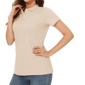 Chemises polo uniques pour femmes grandes tailles, t-shirts à manches courtes pour le golf et le tennis, chemises polo confortables, vêtements de sport, chemises polo OEM - Product Image 5