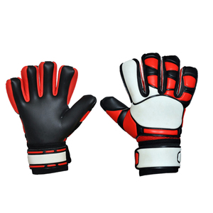 Children's and Adult Leather Breathable Goalkeeper Gloves Thickened for Enhanced Protection Factory Direct - Product Image 1
