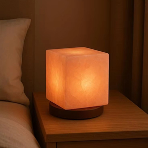 Lámpara de Sal Rosa del Himalaya Premium, Cristal Natural Decorativo, Luz de Roca Portátil Hecha a Mano, Ionizador Natural Purificador de Aire para Spa - Product Image 3