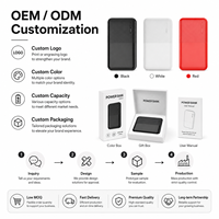 Batterie externe personnalisée 5000 mAh pour iPhone, tablette, PC – Chargeur rapide 5000 mAh pour téléphone – Batterie externe pour recharge de téléphone