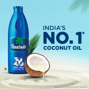 <b>Parachute</b> 100% Pure <b>Coconut</b> <b>Oil</b> Hair <b>Oil</b> Moisturizing Nourishing For Adults UnisexHerbal Botanical <b>Coconut</b> Scalp Care <b>Oil</b> Set - Product Image 4