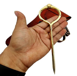 Outil de dessin professionnel en laiton pour artistes, diviseur à motif droit pour le dessin technique, disponible à prix de gros. - Product Image 5