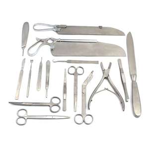Meilleur prix – Kit chirurgical vétérinaire manuel en acier inoxydable pour autopsie post-mortem, certifié CE, par Dentavex - Product Image 6