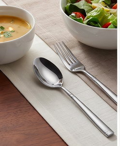 Modern Stainless Steel Flatware Set High <b>Mirror</b> Polish Rust Resistant Wedding Dinnerware Cutlery For Catering Events And Hotel - Product Image 3